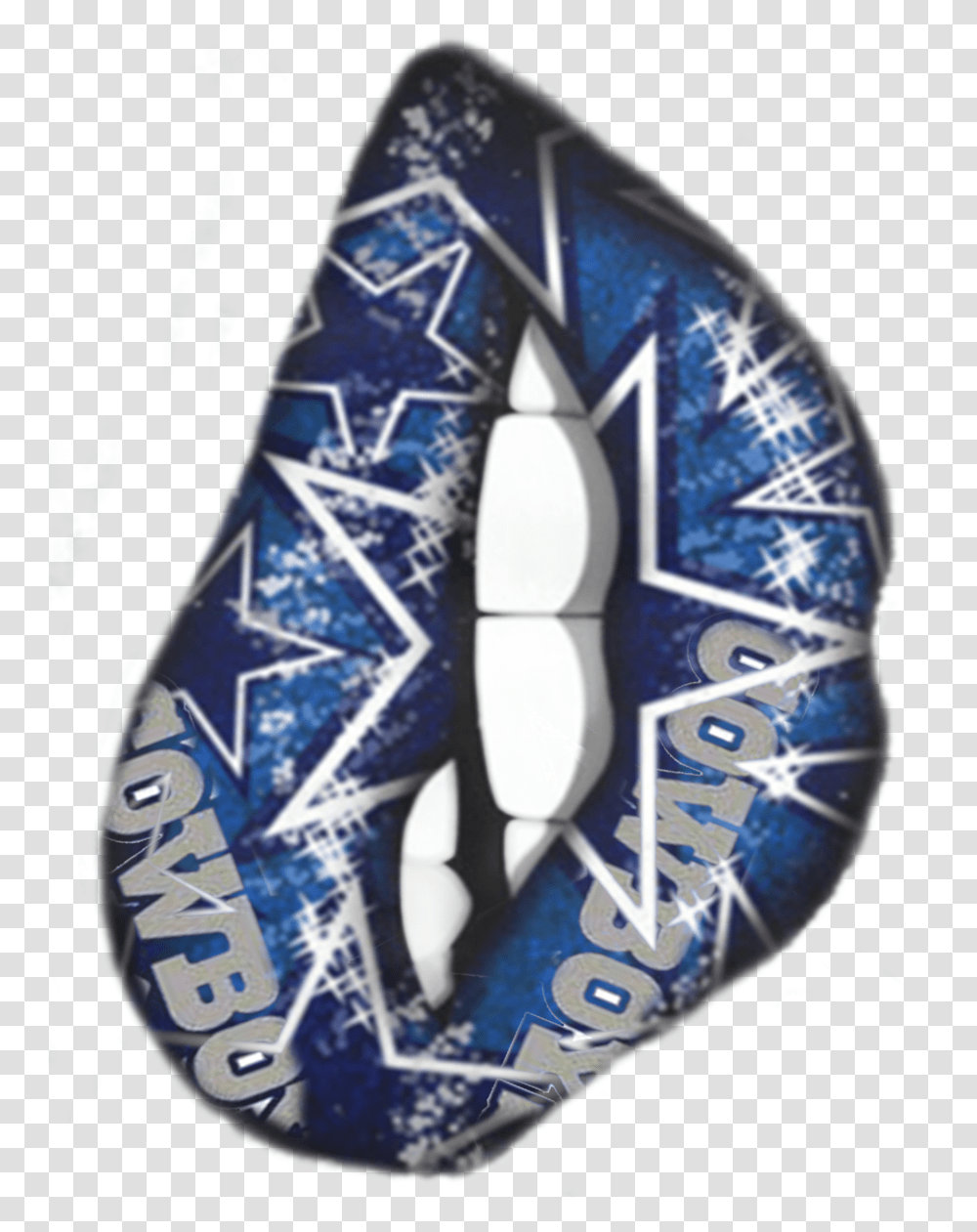 Football Lips Cowboys Cowboys Logo Lips, Compass, Wristwatch, Compass Math Transparent Png