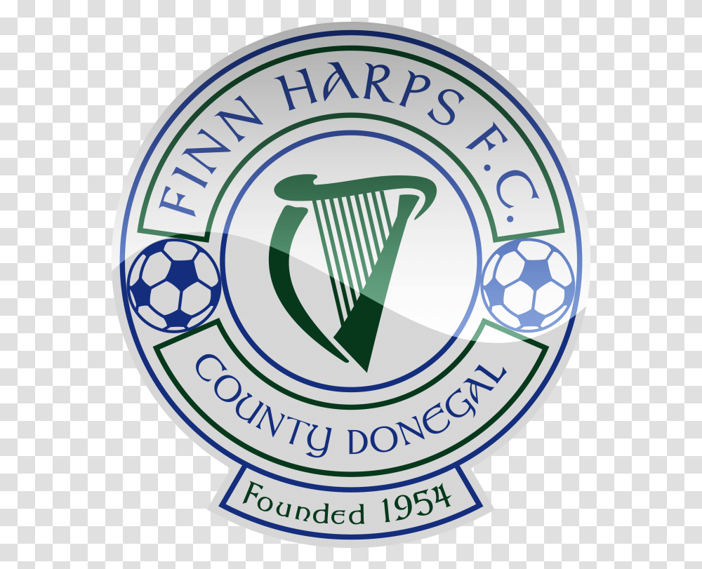Football Logos Actual Original Quality Finn Harps, Symbol, Trademark, Emblem, Badge Transparent Png