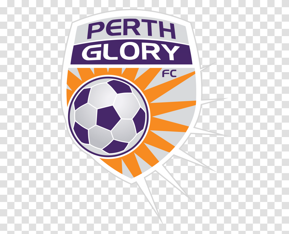 Football Logos Actual Original Quality Perth Glory Logo, Soccer Ball, Team Sport, Sports, Symbol Transparent Png