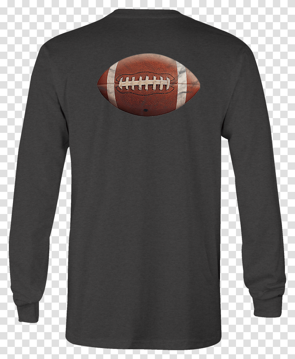 Football Long Sleeve Tshirt Leather Laces Shirt For Black Kappa Long Sleeve T Shirt, Apparel, Hoodie, Sweatshirt Transparent Png