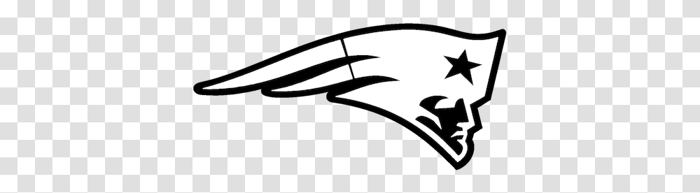 Football Nfl New England Patriots White New England Patriots Logo, Symbol, Label, Text, Stencil Transparent Png