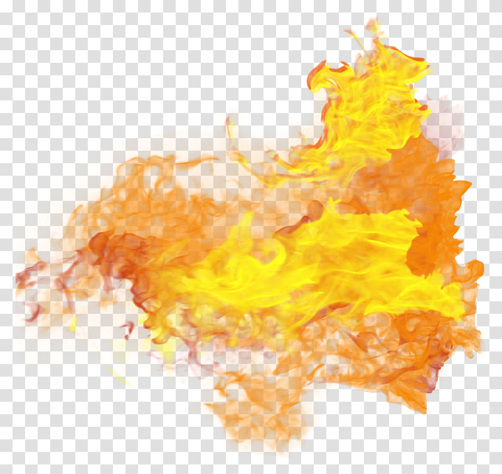 Football On Fire, Bonfire, Flame, Nature, Mountain Transparent Png