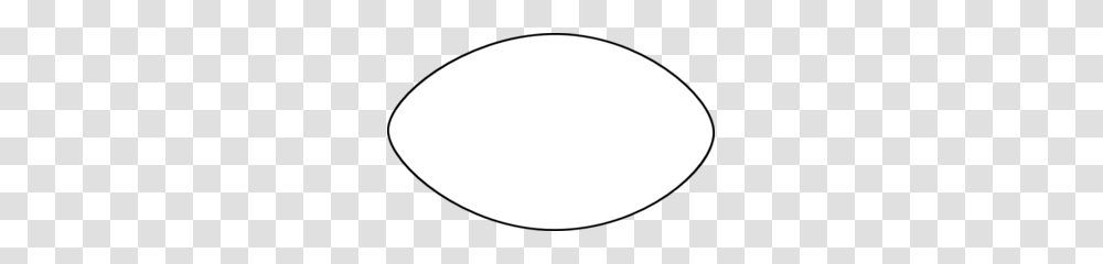 Football Outline, Oval, Moon, Outer Space, Night Transparent Png