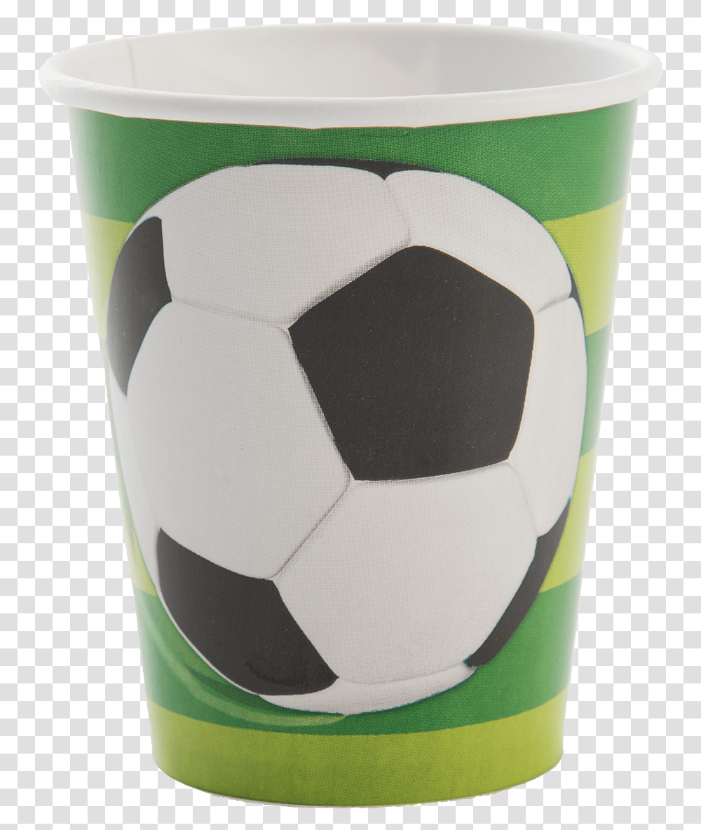 Football Paper Cups Coffee Cup Full Size Download Coffee Cup, Soccer Ball, Team Sport, Sports, Diaper Transparent Png