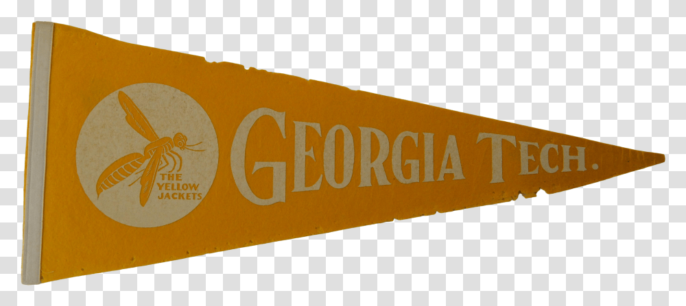 Football Pennant Yellow Jackets Insect Transparent Png