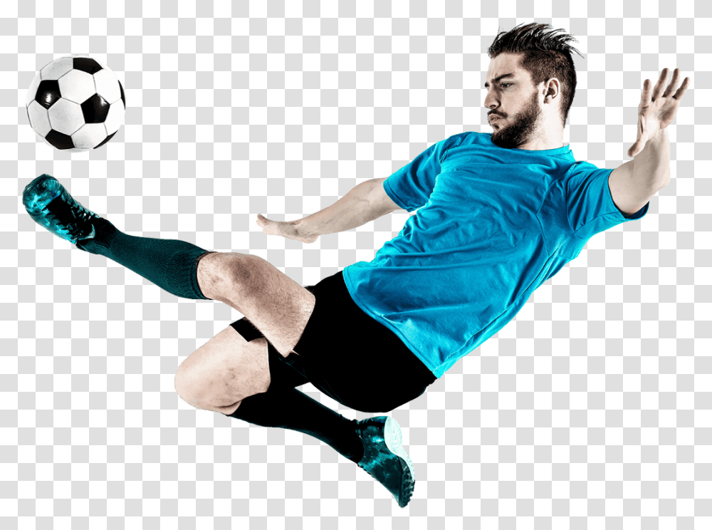 Football Player Background Soccer Player, Person, Human, Soccer Ball, Team Sport Transparent Png