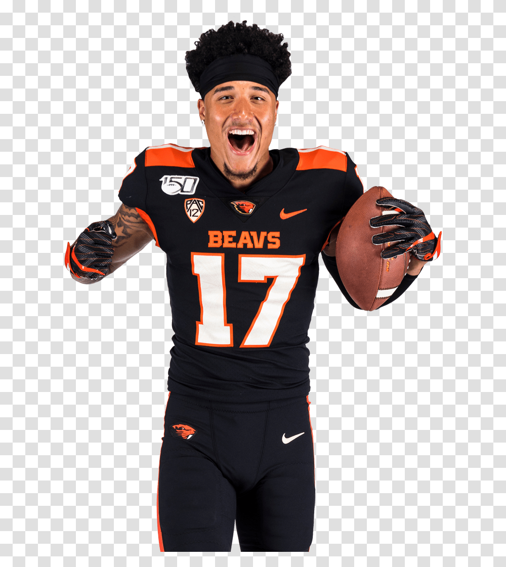 Football Player, Shirt, Person, People Transparent Png