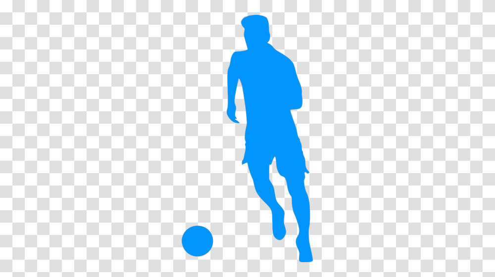 Football Player Dribbling, Sleeve, Long Sleeve, Silhouette Transparent Png
