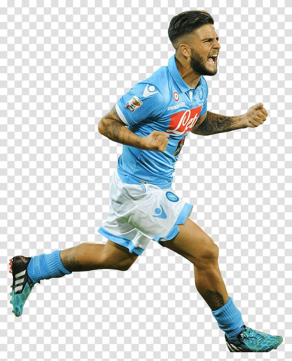 Football Player Insigne Render, Person, Sphere, People, Shorts Transparent Png