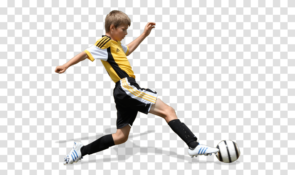 Football Player Kick Up A Soccer Ball, Person, Human, People, Team Sport Transparent Png