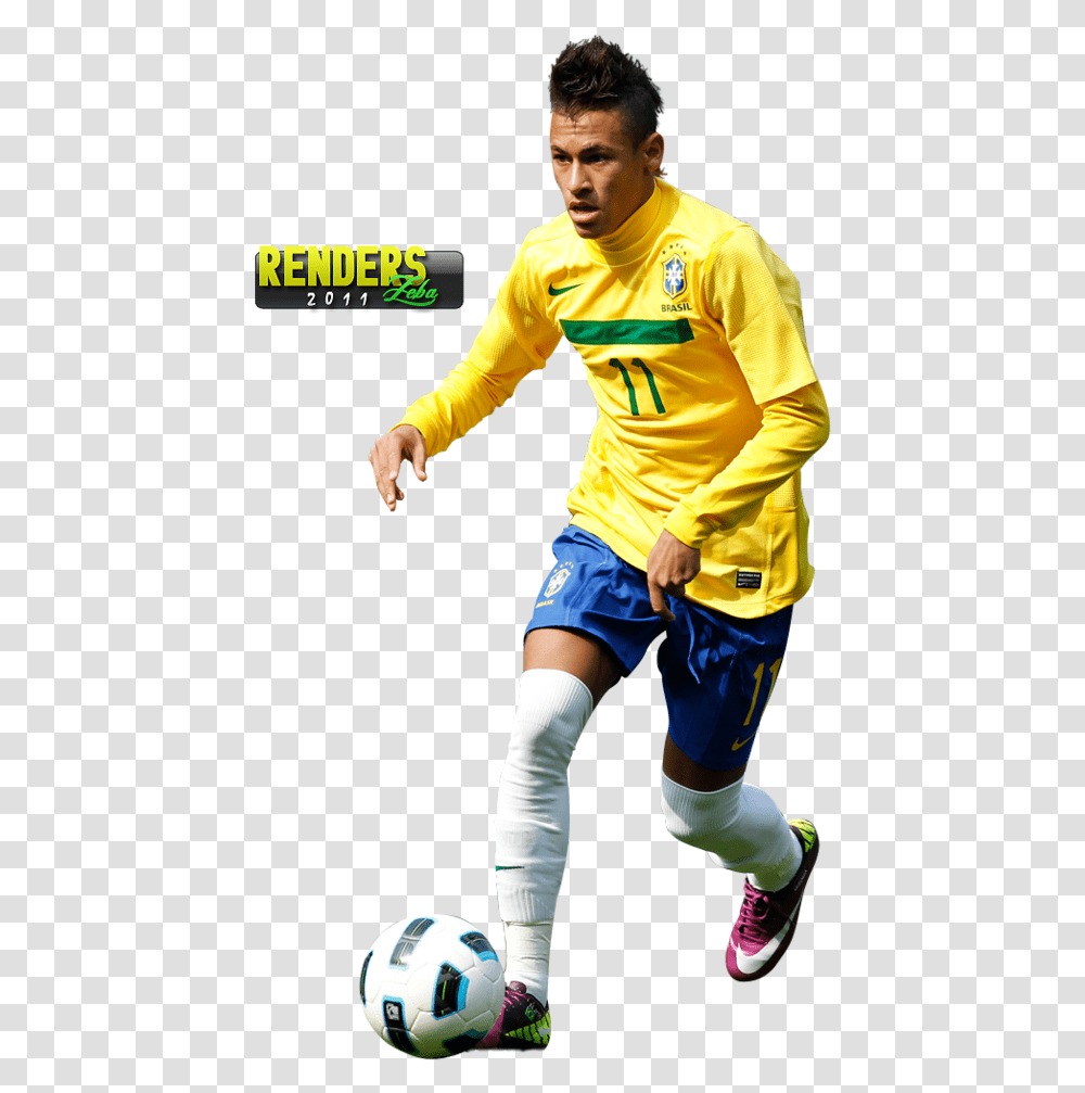 Football Player Neymar Hd, Soccer Ball, Team Sport, Person, People Transparent Png
