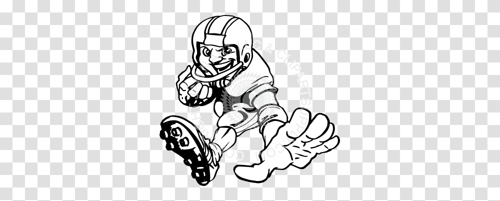 Football Player Reaching Out, Person, Human, Astronaut, Hand Transparent Png