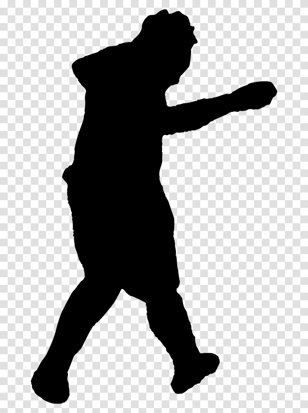 Football Player Silhouette Clip Art Silhouette Child, Gray, World Of Warcraft Transparent Png