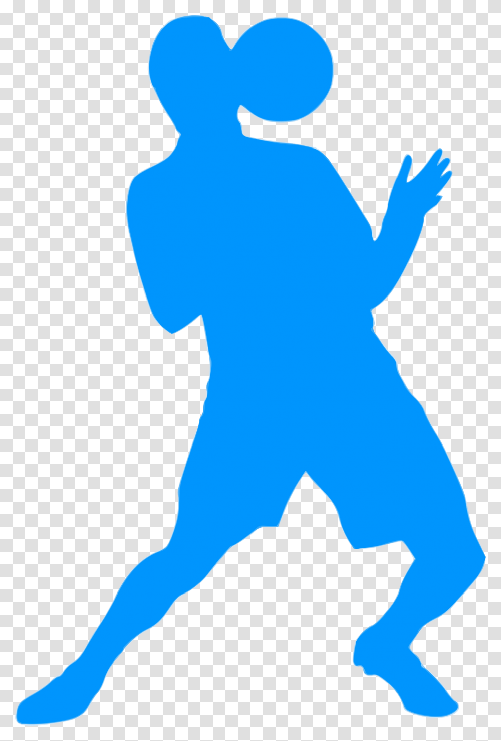 Football Player Silhouette Dribbling Pemain Sepak Bola, Person, Human, Back, Hand Transparent Png
