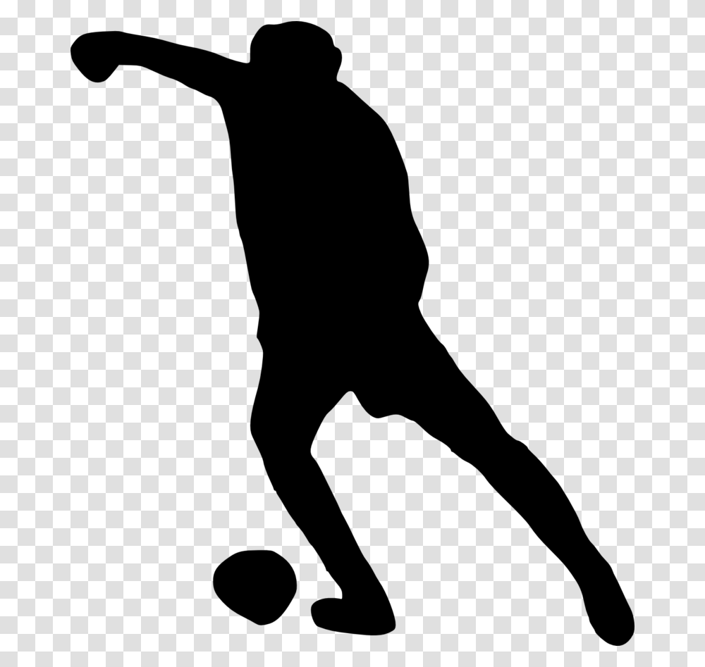 Football Player Silhouette, Gray, World Of Warcraft Transparent Png