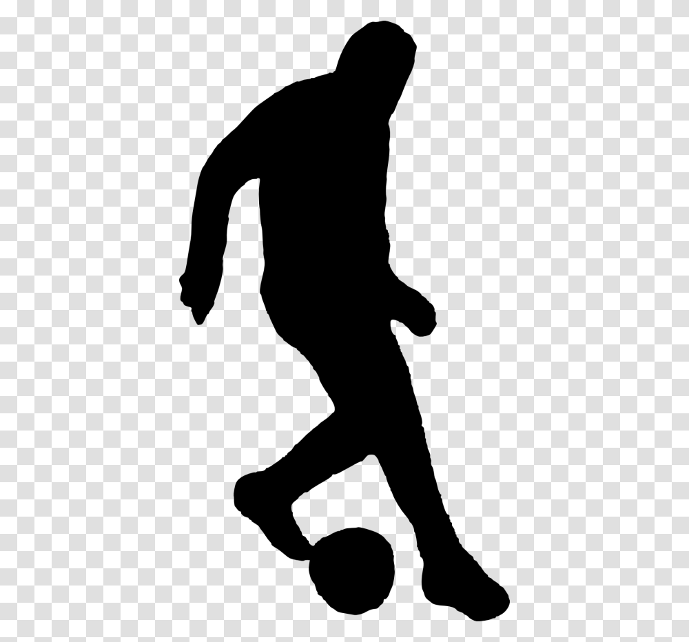 Football Player Silhouette, Person, People, Leisure Activities, Kneeling Transparent Png