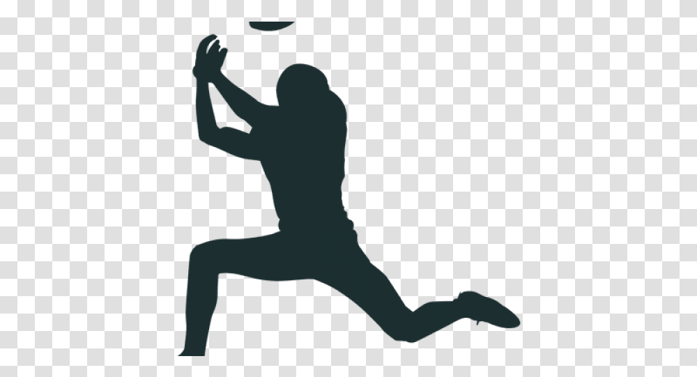 Football Player Silhouette Silhouette American Football Clipart, Person, Human, People, Kicking Transparent Png