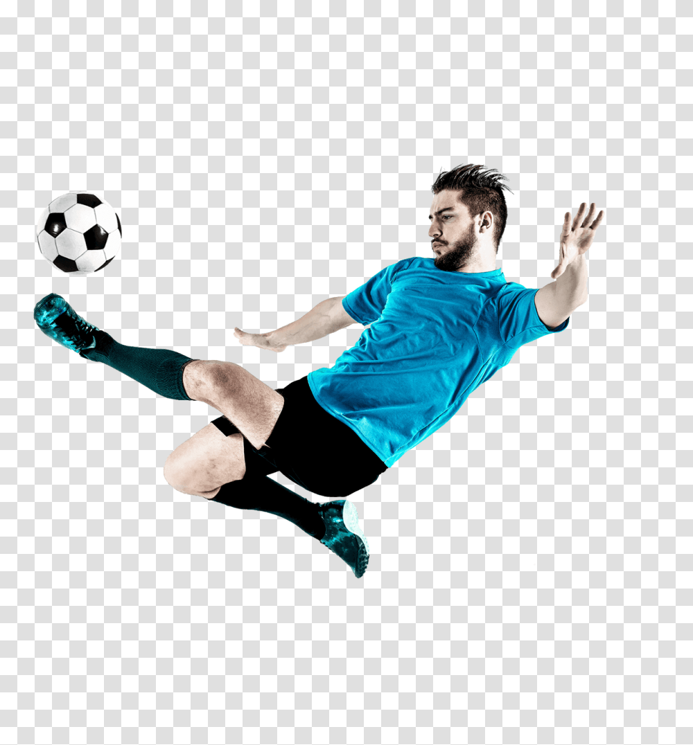 Football Player, Sport, Person, Human, Kicking Transparent Png