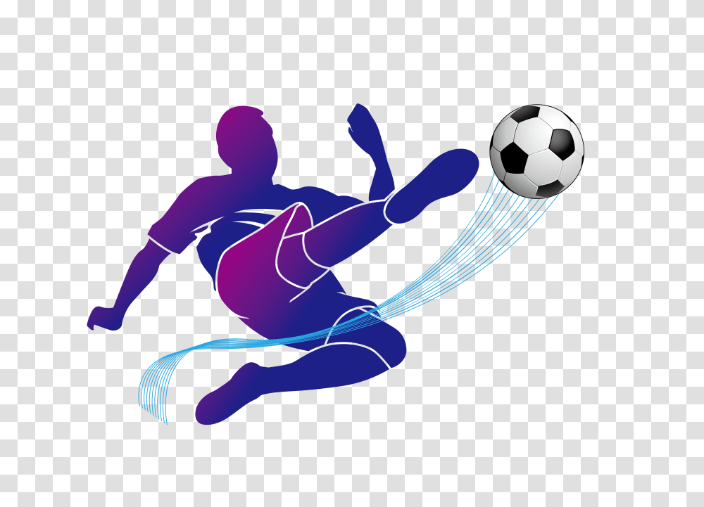 Football Player Vector Clipart Full Size Clipart Football Player Clipart, Soccer Ball, Team Sport, Cross, Graphics Transparent Png