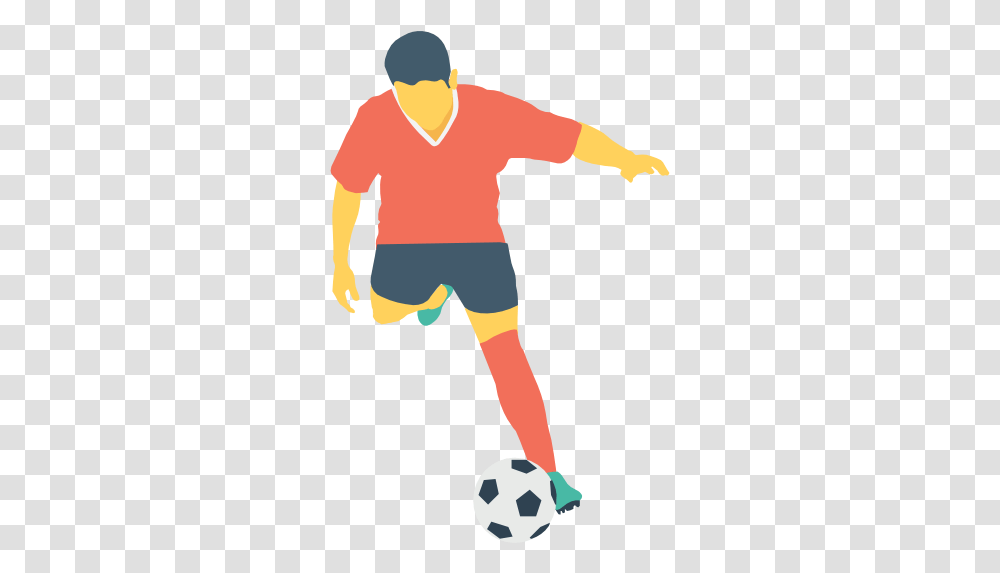 Football Player Vector Football Player Icon, Soccer Ball, Team Sport, Person, People Transparent Png