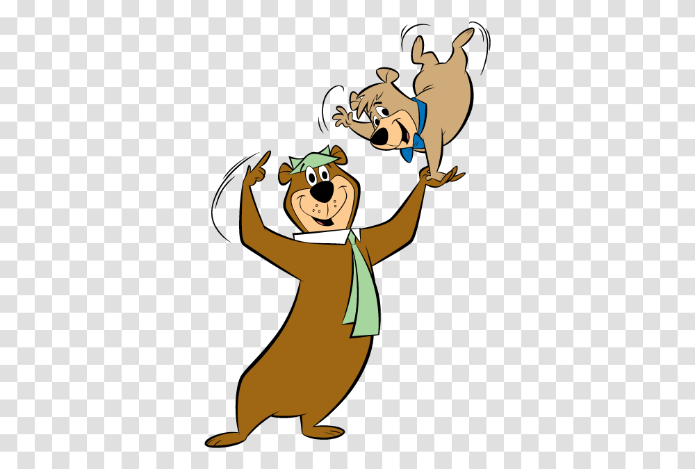 Football Punt Clipart Image Free Download Yogi Bears Yogi Yogi Bear And Boo Boo, Person, Hand, Elf, Face Transparent Png