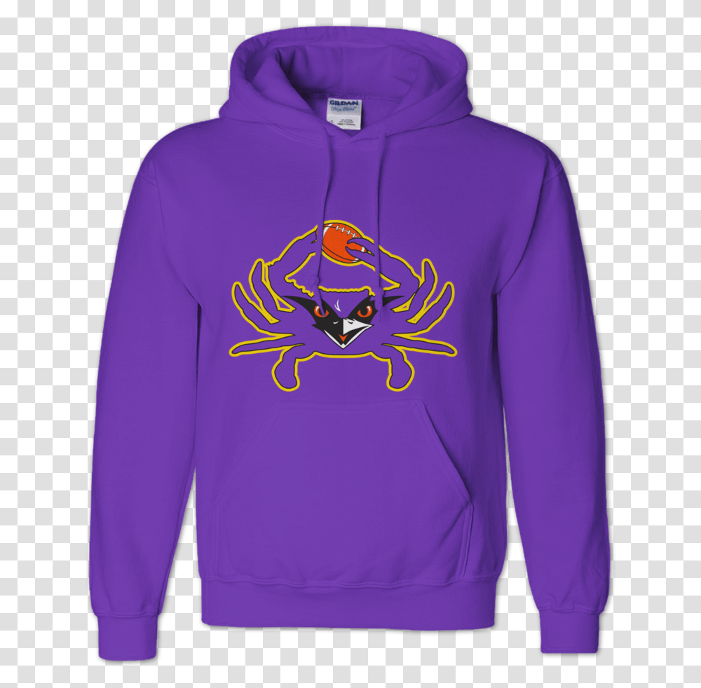 Football Purple Crab Hoodie Fault In Our Stars Hoodie, Clothing, Apparel, Sweatshirt, Sweater Transparent Png