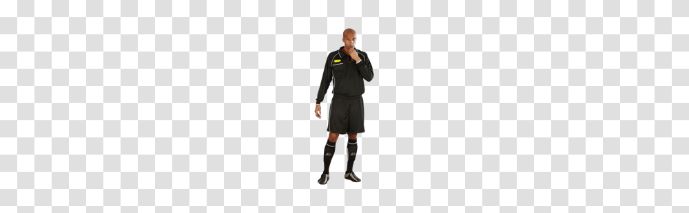 Football Referee Image, Person, Costume, Sleeve Transparent Png