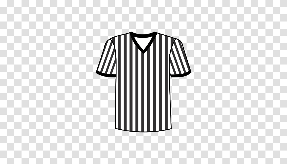 Football Referee Shirt, Apparel, Costume, Robe Transparent Png