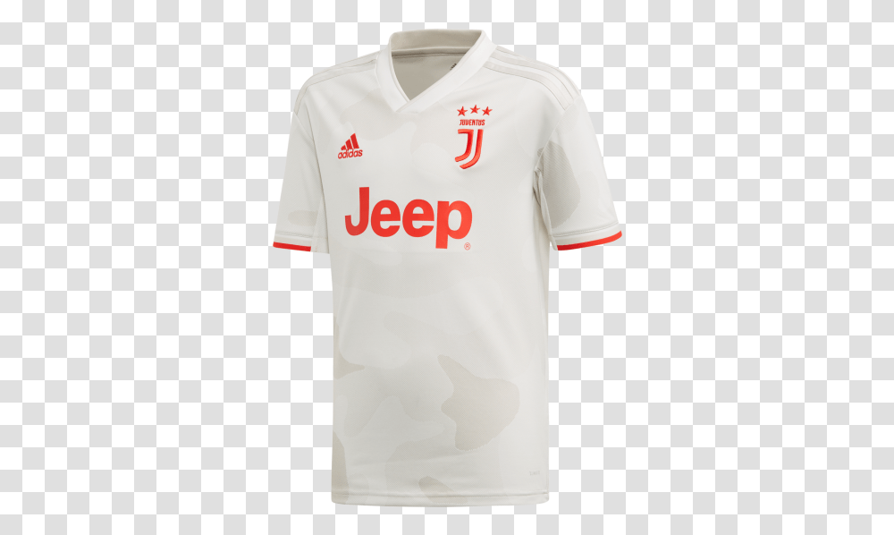 Football Shirt Adidas Juventus 201920 Away Junior Jeep, Clothing, Apparel, Jersey, T-Shirt Transparent Png