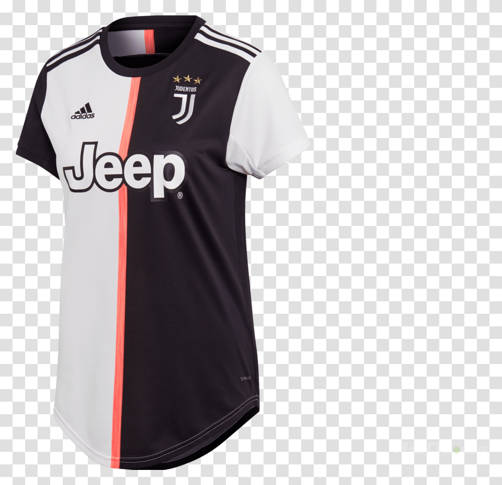 Football Shirt Adidas Juventus 201920 Home Women Dw5466 T Shirts, Clothing, Apparel, Jersey, Person Transparent Png