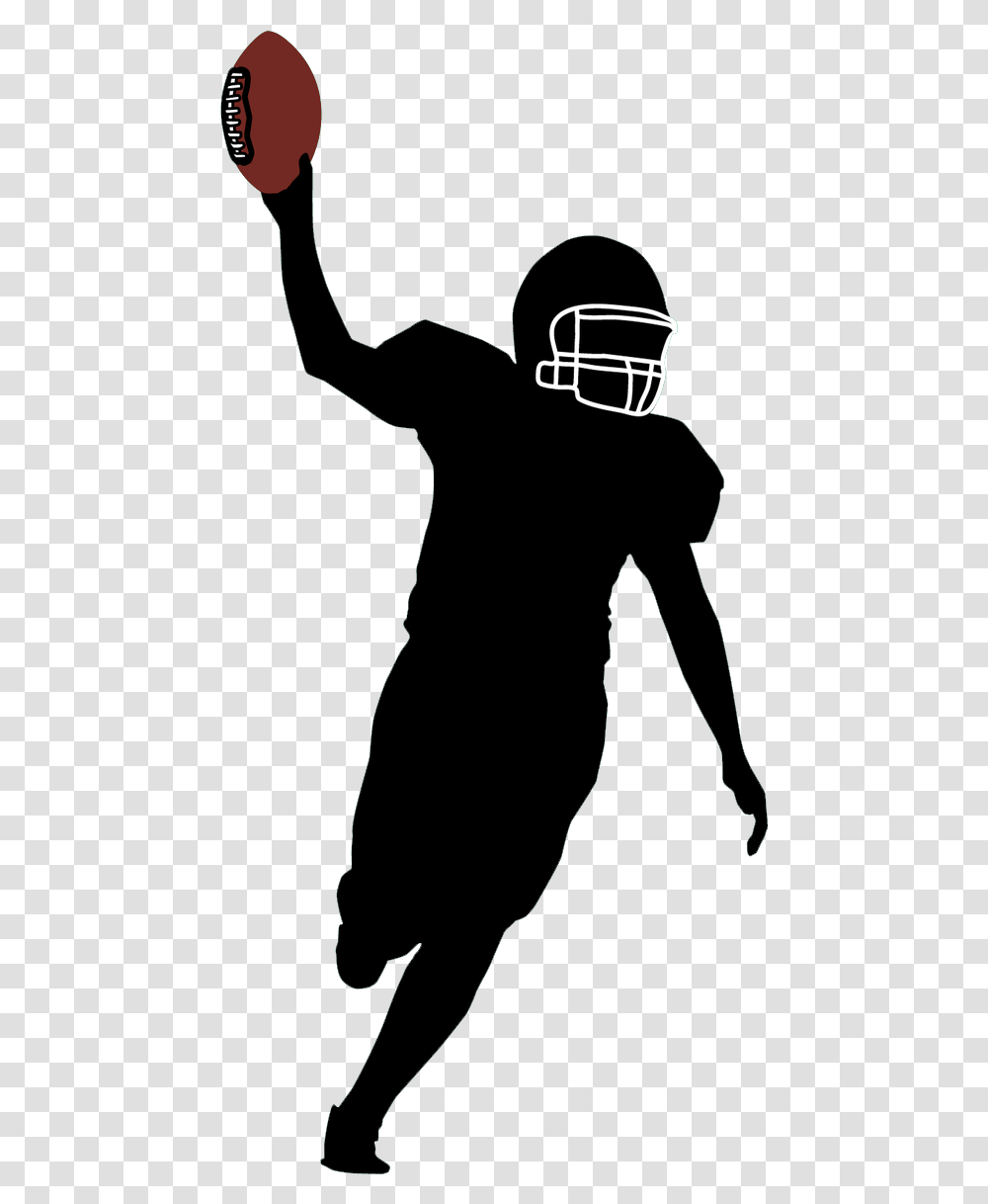 Football Silhouette Clipart Today1580912111 Silhouette American Football Player, Clothing, Apparel, Helmet, Person Transparent Png