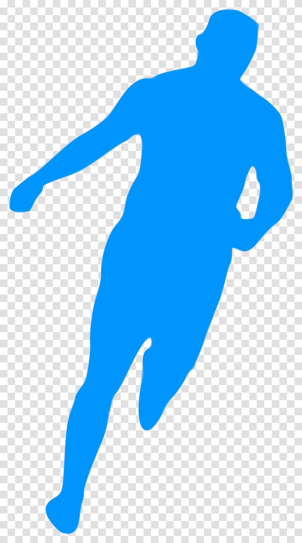 Football Silhouette Soccer Player Running, Sleeve, Long Sleeve, Person Transparent Png