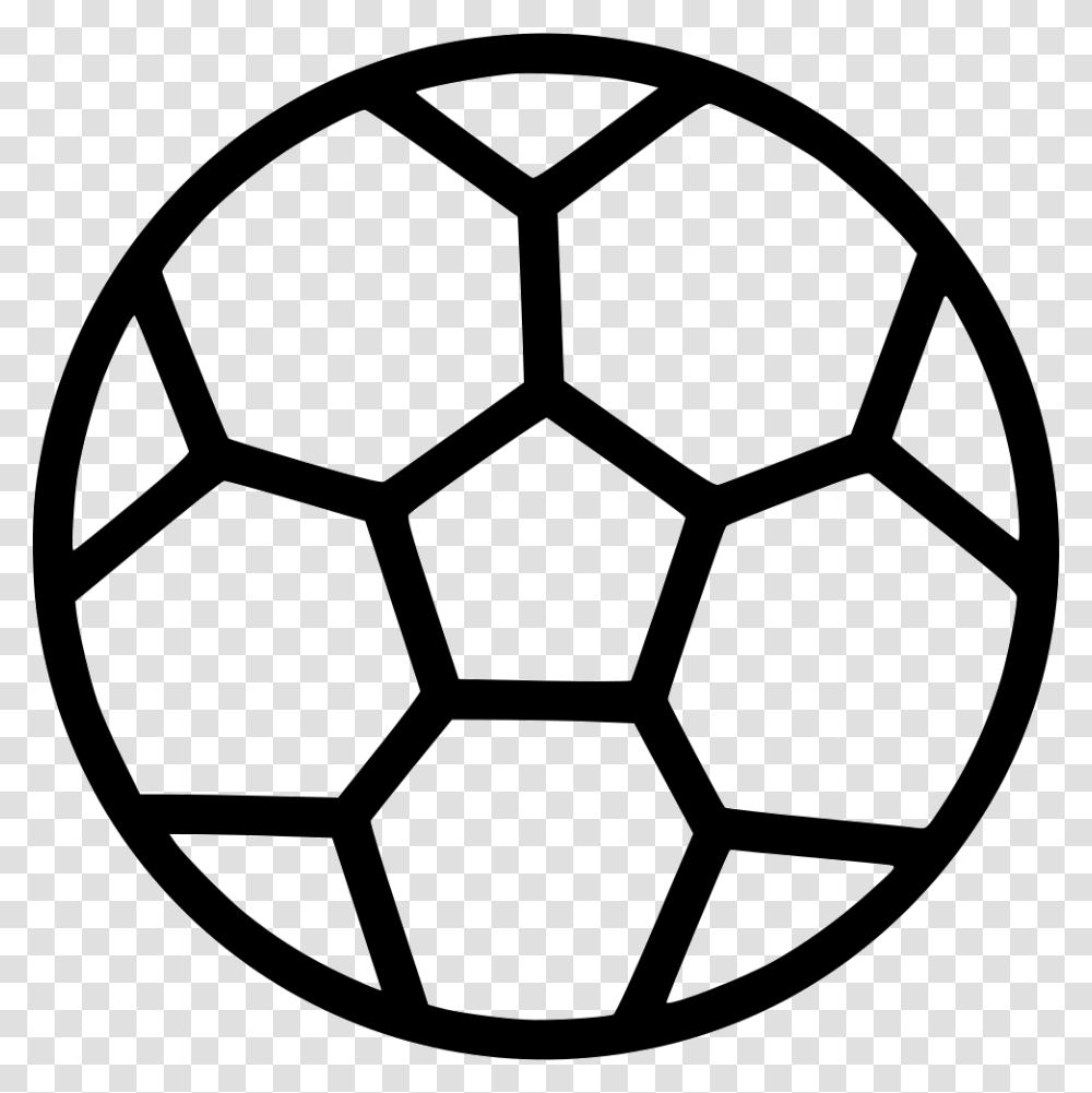 Football Soccer Ball Play Soccer Icon White, Team Sport, Sports, Grenade, Bomb Transparent Png