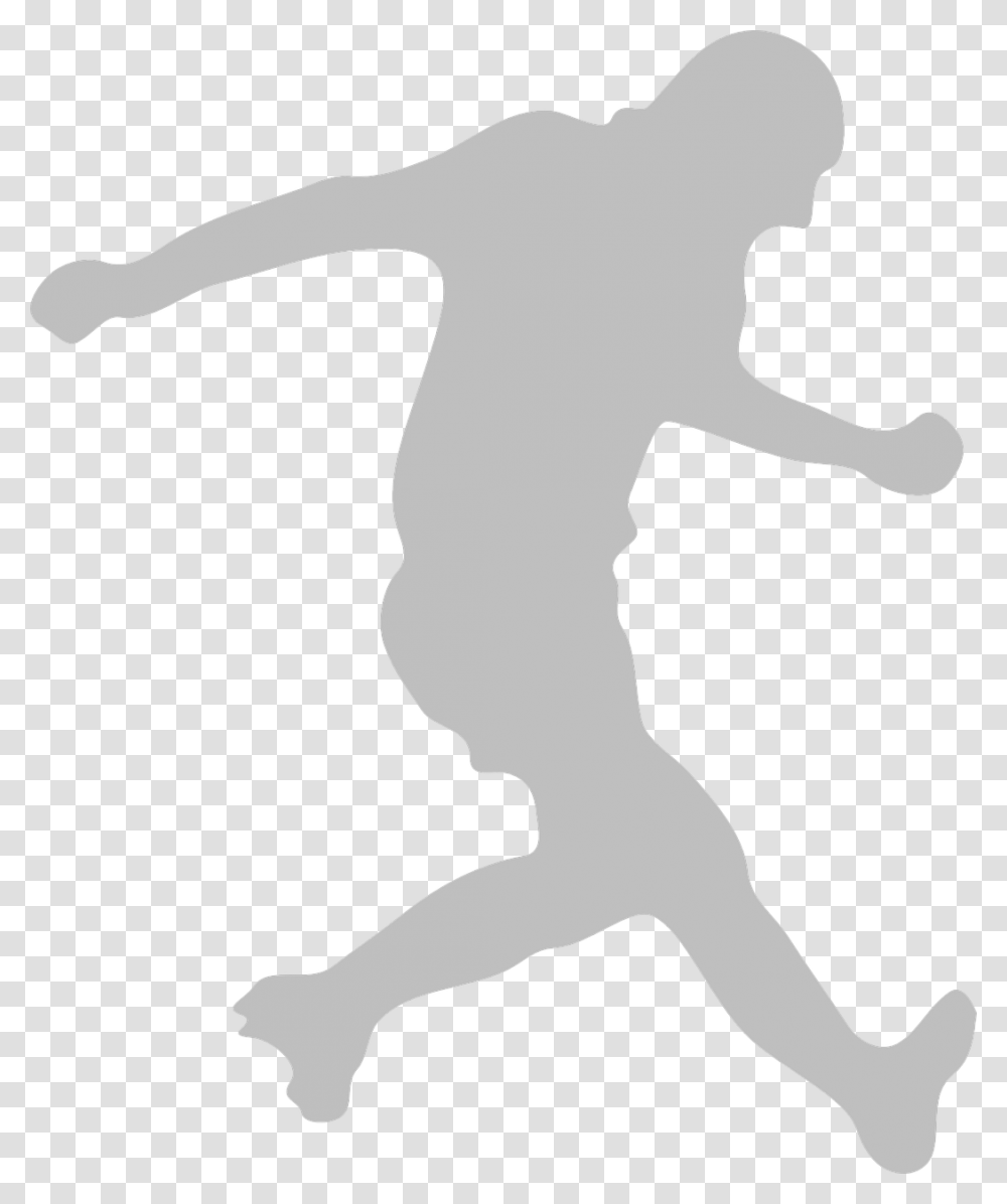 Football Soccer Player Free Picture Soccer Player Kicking Clip Art, Person, Human, Silhouette, Dance Transparent Png