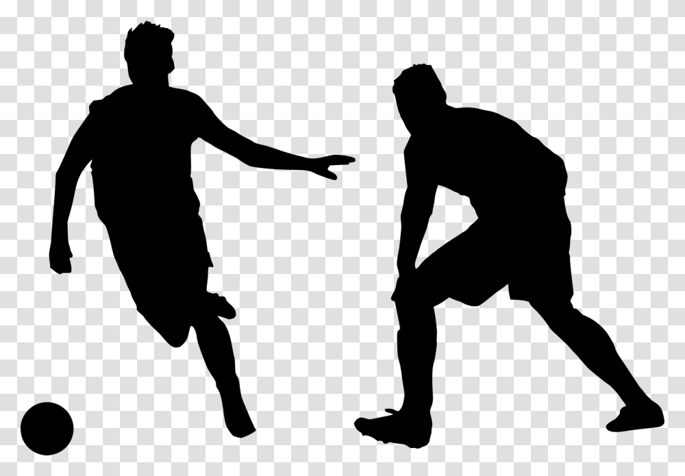 Football Soccer Silhouette 9 Silhouette, Gray, World Of Warcraft Transparent Png