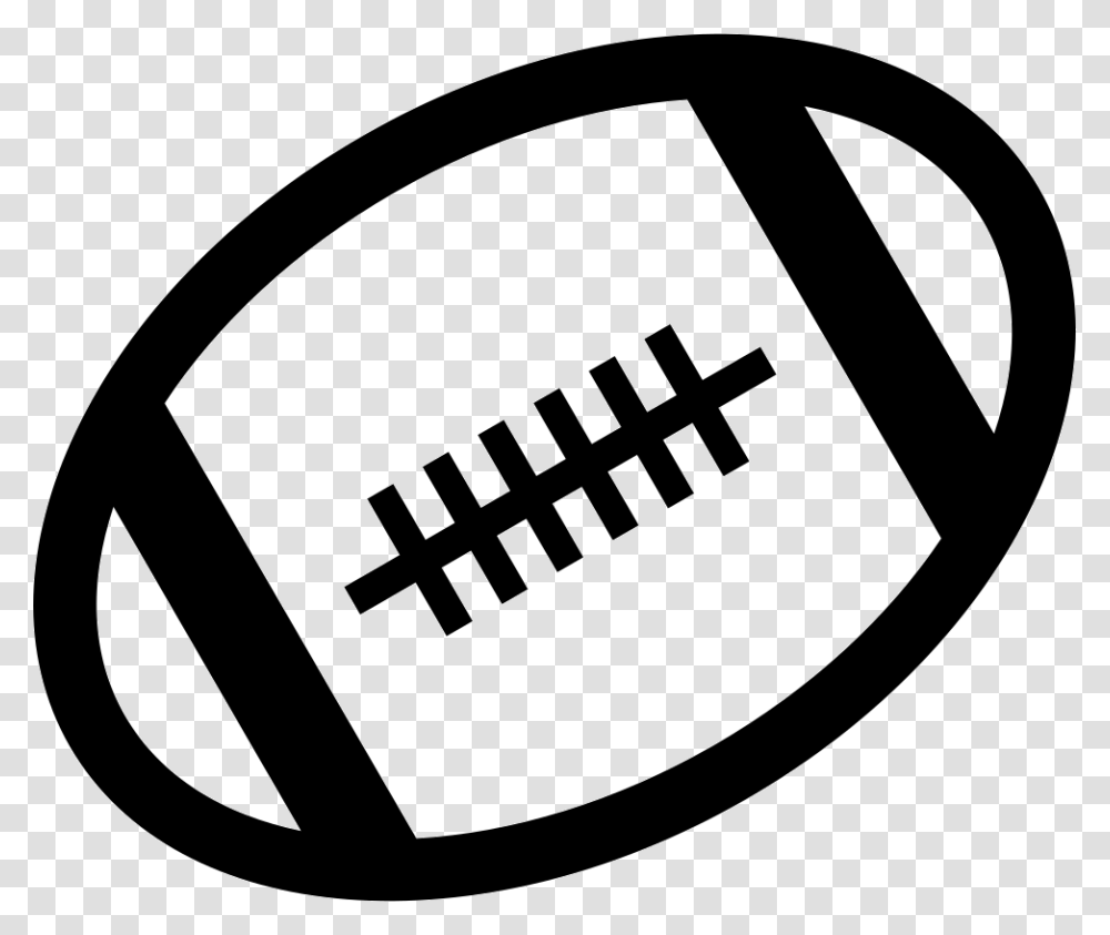 Football Sports Ball Rugby, Stencil, Word, Tape Transparent Png