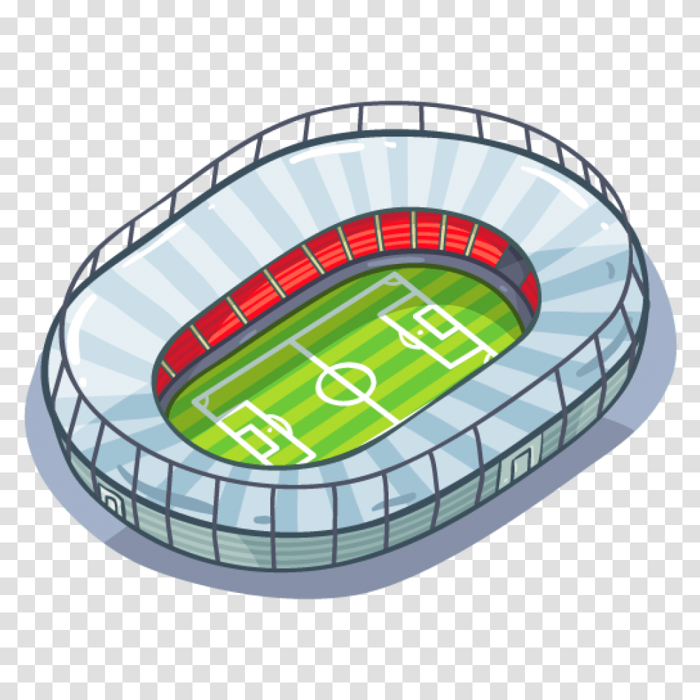 Football Stadium Clip Art, Building, Arena, Field Transparent Png