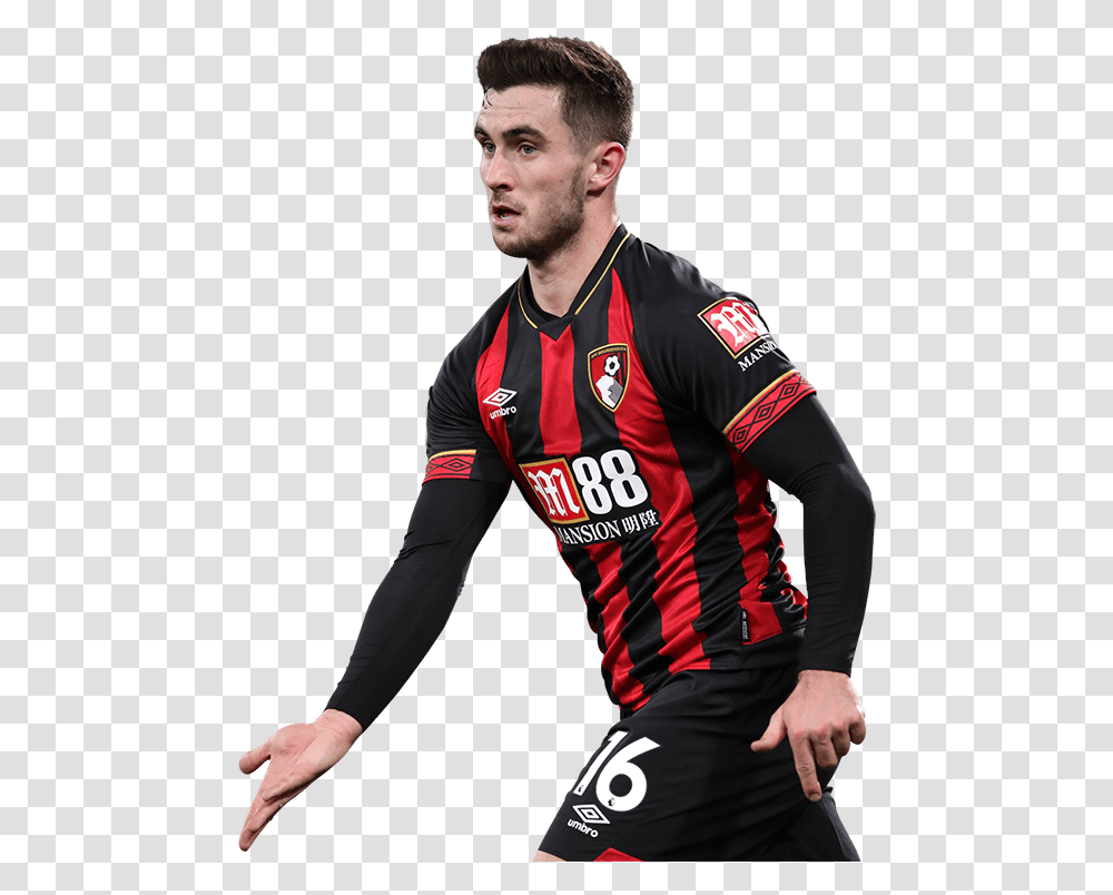 Football Stats & Goals Lewis Cook Performance 20192020 Lewis Cook, Clothing, Person, Shirt, People Transparent Png