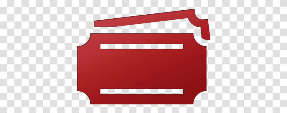 Football Ticket Clip Art Library Red Ticket Icon, Postbox, Mailbox, Public Mailbox, Letterbox Transparent Png