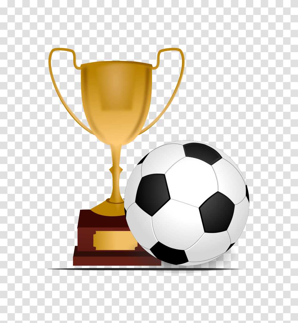 Football Trophy Clipart Group With Items, Soccer Ball, Team Sport, Sports Transparent Png