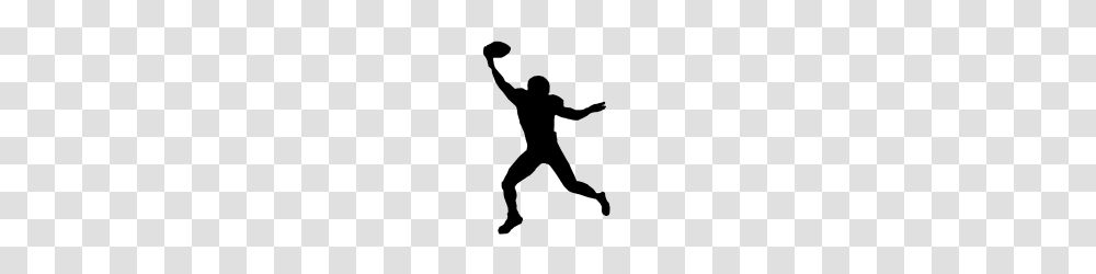 Football Wide Receiver Silhouette, Nature, Outdoors, Astronomy, Outer Space Transparent Png