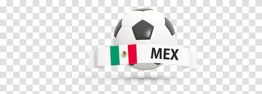Football With Banner Illustration Of Flag Mexico Tunisia Football Icon, Soccer Ball, Team Sport, Sports, Volleyball Transparent Png