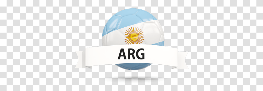 Football With Flag And Banner Badge, Soccer, Team Sport, Sports, Soccer Ball Transparent Png