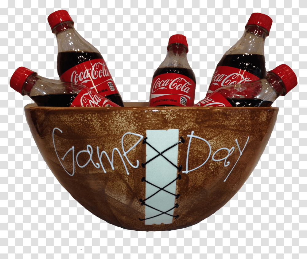 Footballbowl Pottery Ideas Football, Coke, Beverage, Coca, Drink Transparent Png