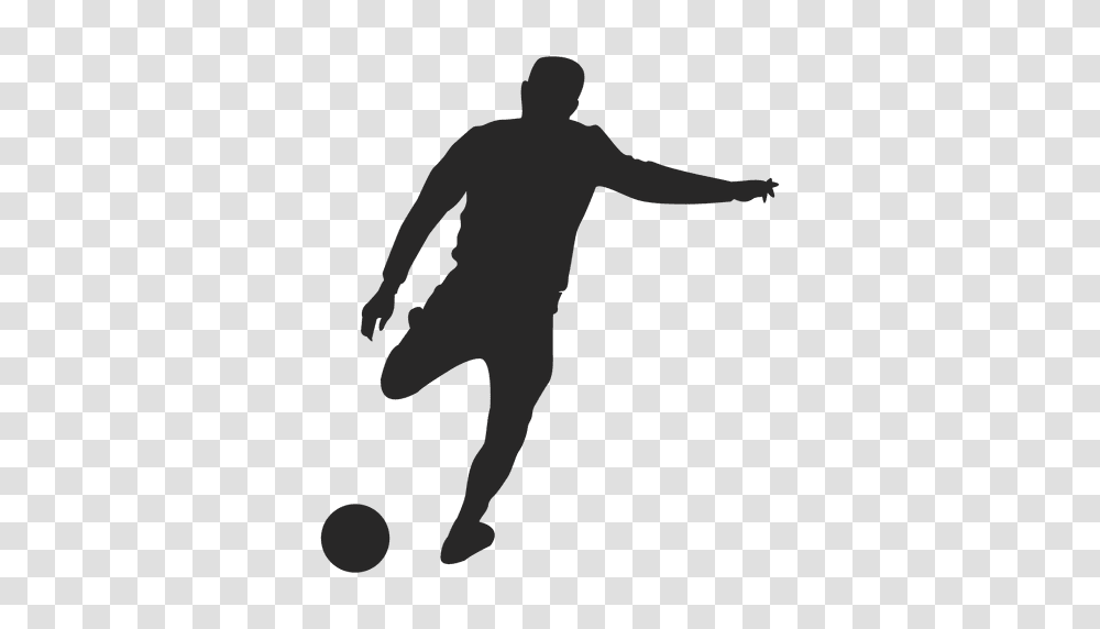 Footballer Kicking Ball, Person, Human, People, Sport Transparent Png