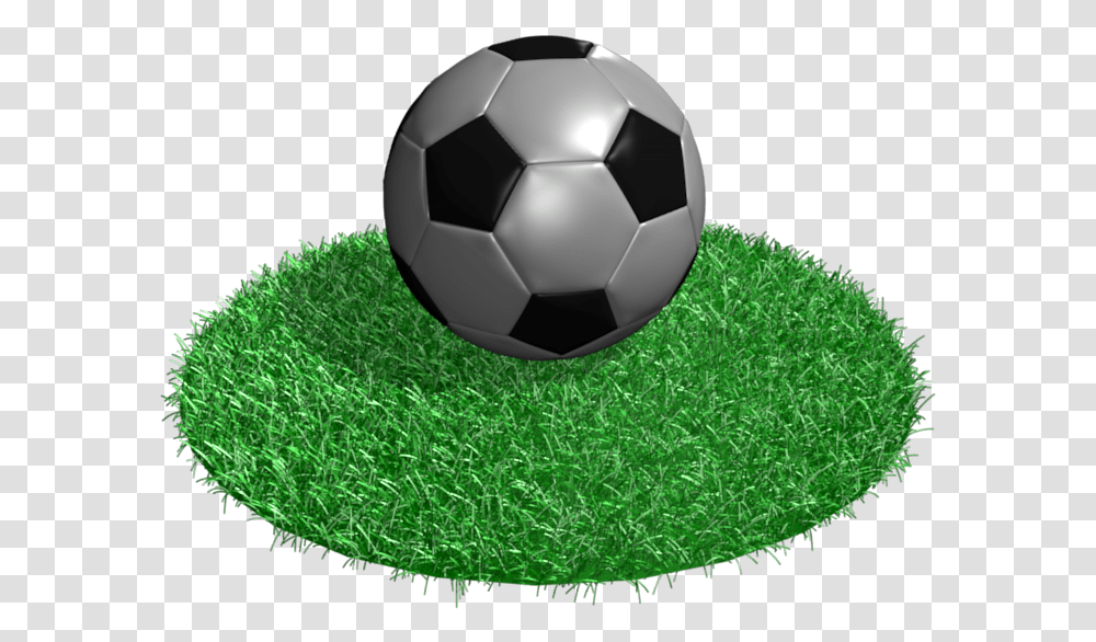 Footballsoccer Ball And Particle Grass Football Pitch, Team Sport, Sports, Field Transparent Png