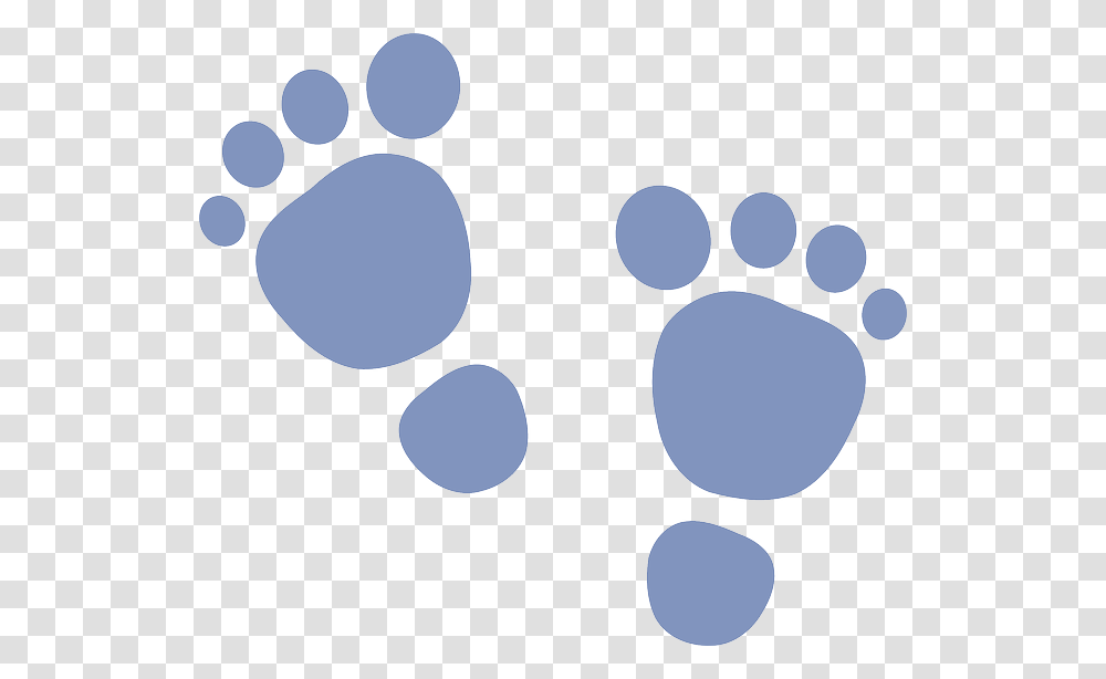 Footprint Baby Blue Boy Feet St Birth Newborn Transparent Png