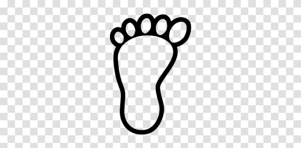 Footprint Bare Foot, Apparel, Footwear Transparent Png
