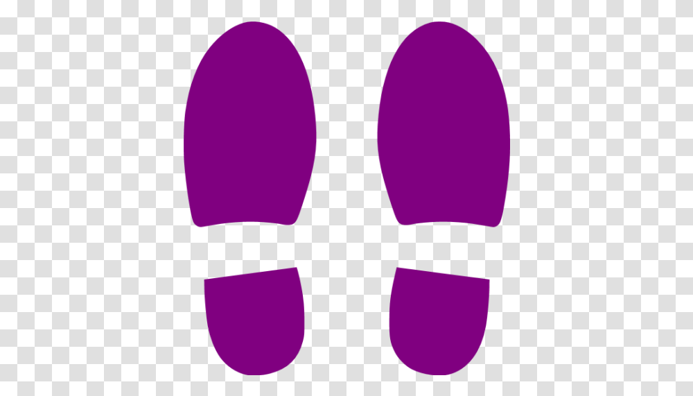 Footprint Clipart Purple, Balloon, Silhouette, Stencil, Lighting Transparent Png