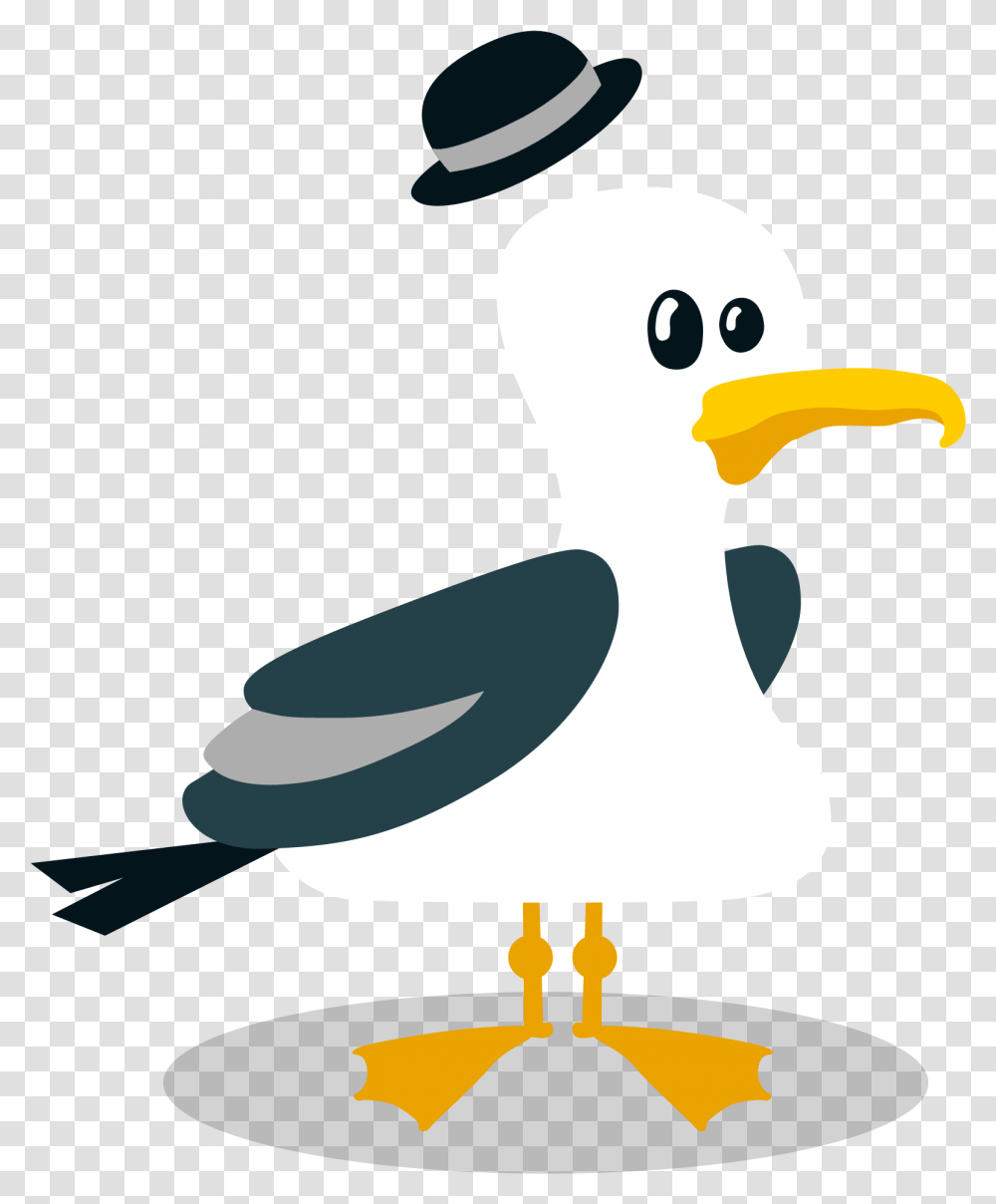 Footprint Clipart Seagull, Duck, Bird, Animal, Lamp Transparent Png